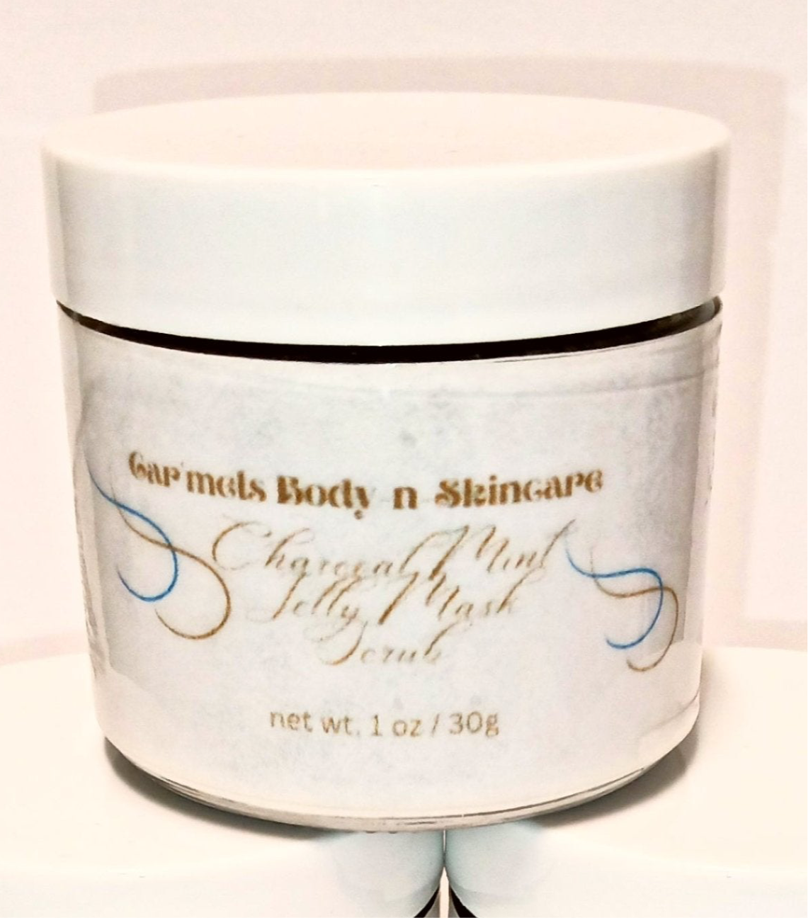 Charcoal Mint Jelly Clay Mask - Car’Mels’ Body-n-Skincare