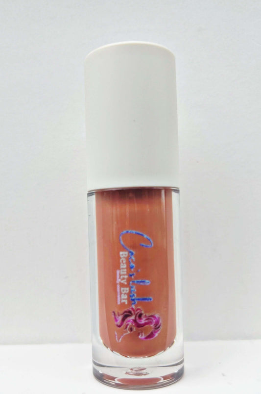 Nude Brown Pigmented Lip Gloss - Car’Mels’ Body-n-Skincare
