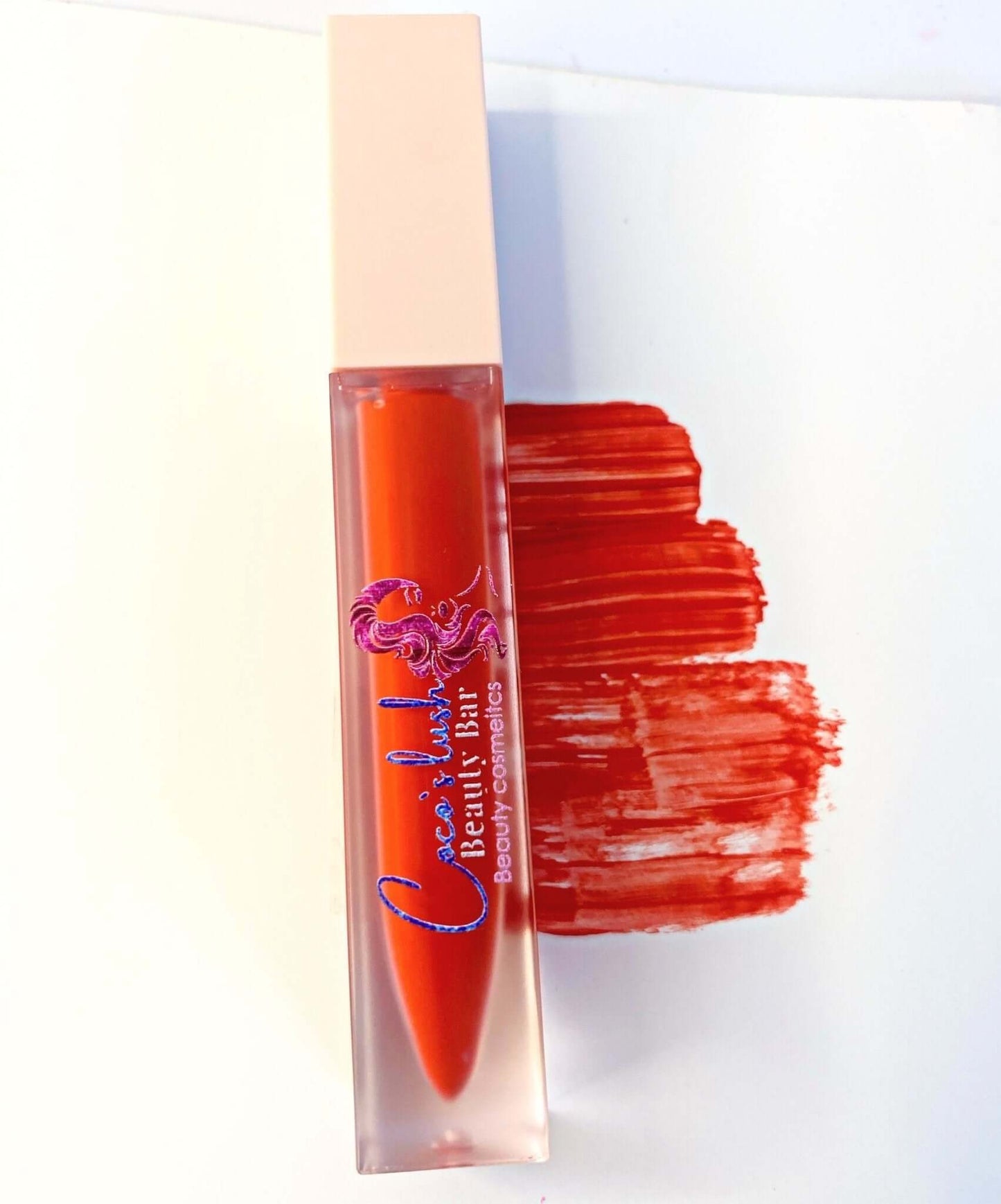 Bright Red Matte Liquid Lipstick - Car’Mels’ Body-n-Skincare