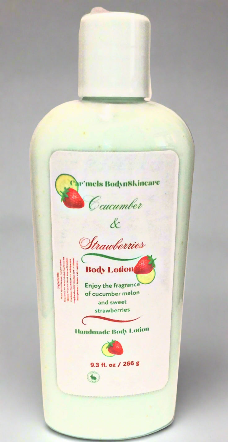 Cucumber melon and Strawberry Bundle Set - Car’Mels’ Body-n-Skincare