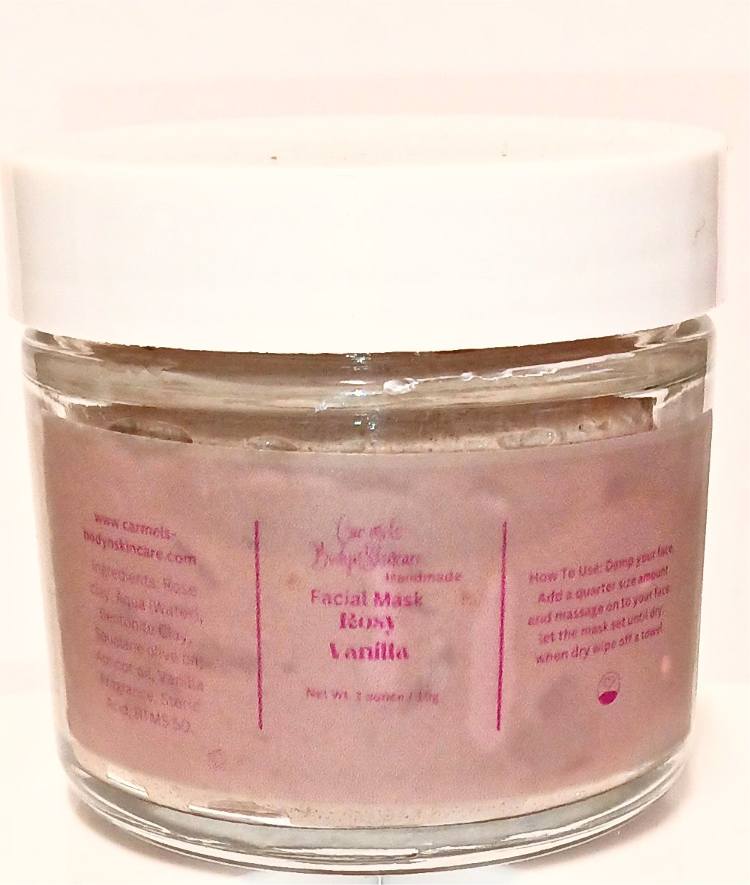 Rose Vanilla Facial Mask