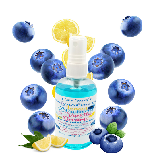 Lemon Blueberry and Vanilla Dreams Body mist