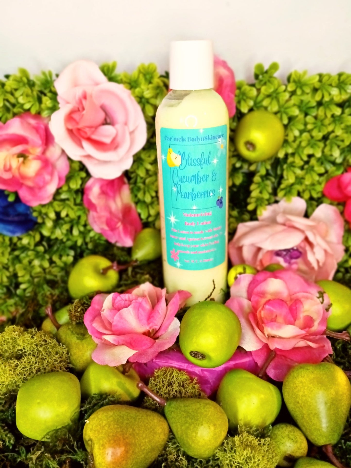 Blissful Cucumber & Pearberries Body Lotion - Car’Mels’ Body-n-Skincare