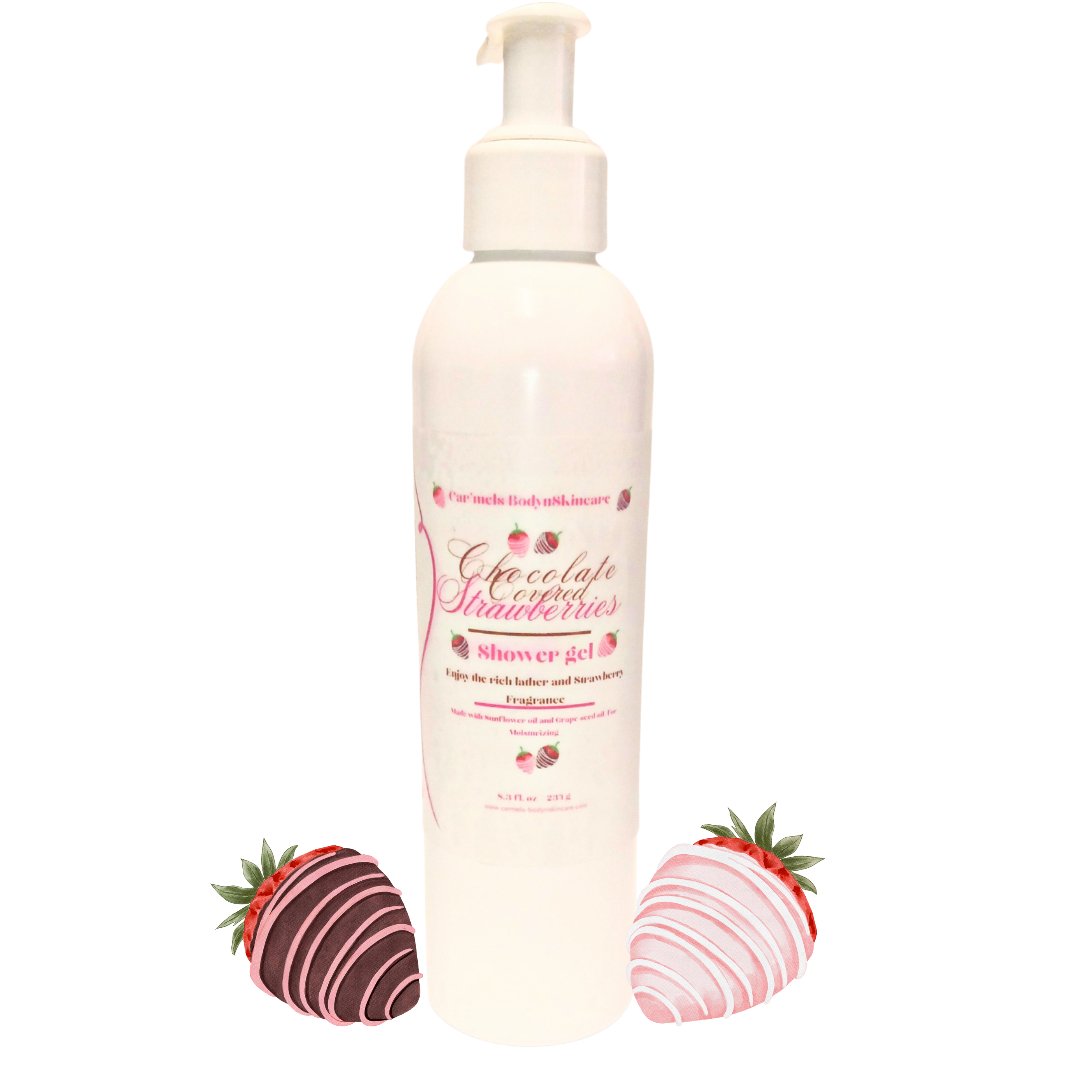 Chocolate Covered Strawberries Shower gel - Car’Mels’ Body-n-Skincare