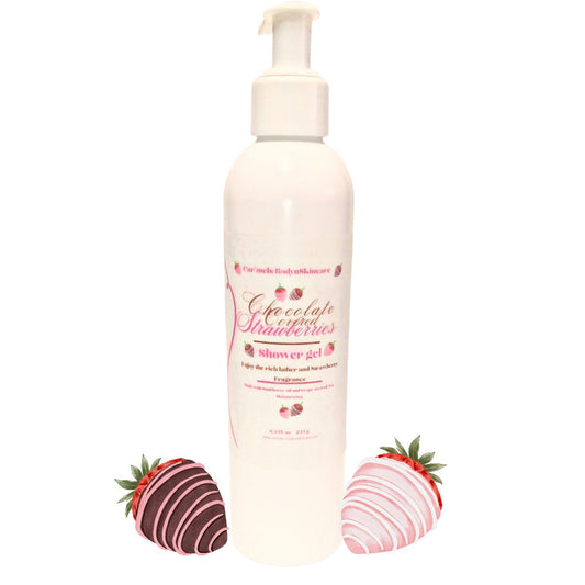 Chocolate Covered Strawberries Shower gel - Car’Mels’ Body-n-Skincare