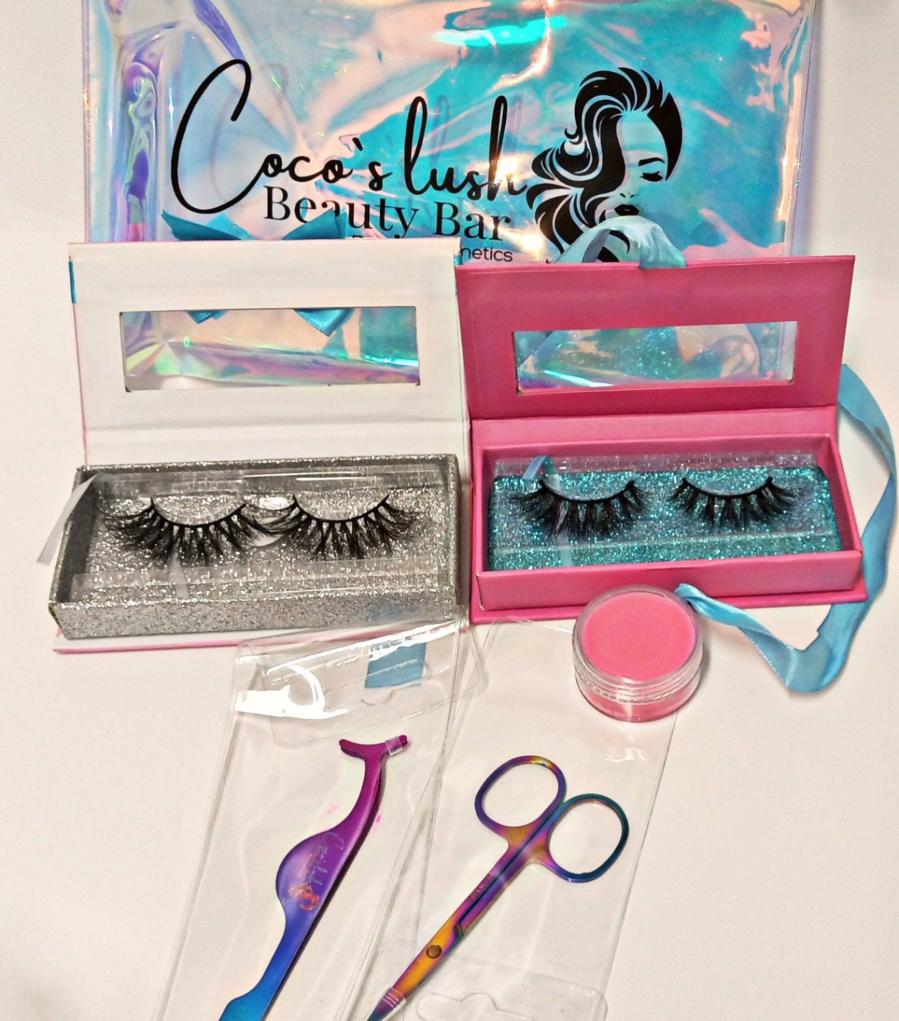 Eyelashes Bundle Set / with free lip balm - Car’Mels’ Body-n-Skincare